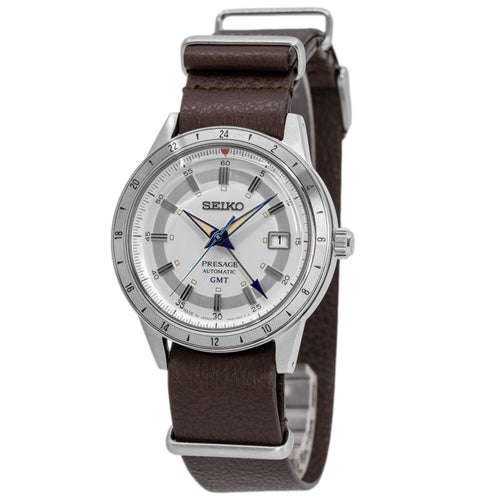 Seiko Uomo SSK015J1 Presage Style 60's Auto GMT Ltd. Ed.