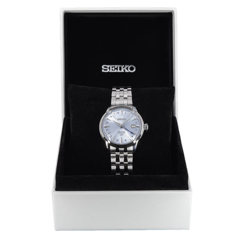 Seiko Uomo SSK037J1 Presage Cocktail GMT Blue Auto