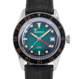 Squale Uomo SUB-39GMGR.HT Sub-39 Vintage Green GMT Auto