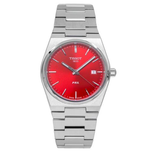 Tissot Uomo T137.410.11.421.00 PRX 40mm Red Dial Quarzo