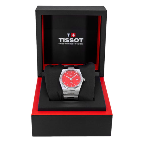 Tissot Uomo T137.410.11.421.00 PRX 40mm Red Dial Quarzo