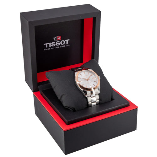 Tissot Uomo T927.407.41.031.00 T-Gold 18k Gold Bezel Auto