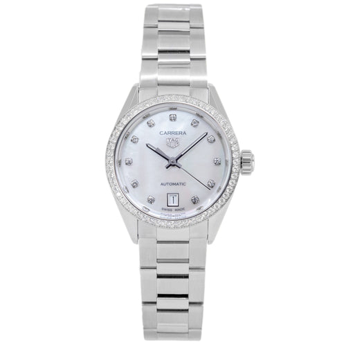 TAG Heuer Donna WBN2414.BA0621 Carrera Date 29mm Automatico