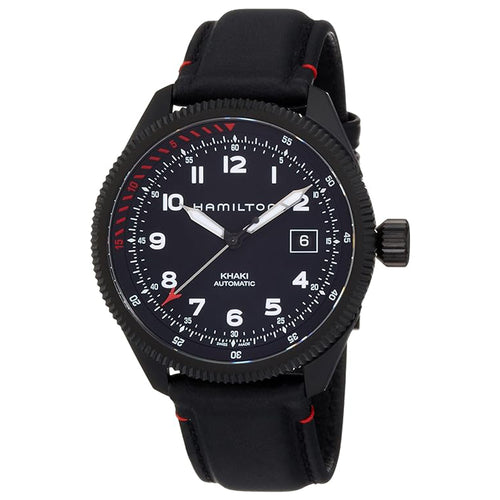 Hamilton Uomo H76695733 Khaki Pilot Takeoff Air Zermatt Auto
