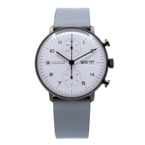 27/4008.02-Junghans Men's 027/4008.02 max bill Chronoscope Sapphire