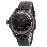 9548-U-Boat Men's 9548 Darkmoon 44 mm Bronze Curved Dial Watch
