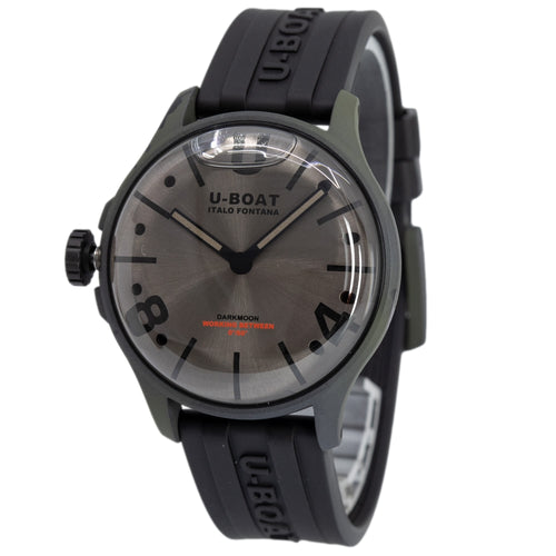 9550-U-Boat Men's 9550 Darkmoon 44 mm Curved Soleil Dial Watch