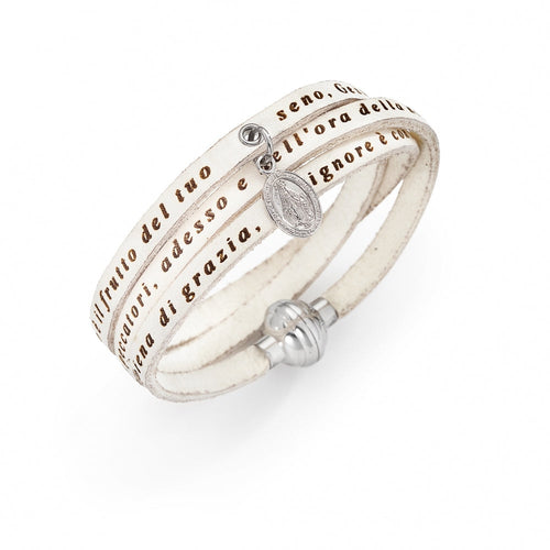 ACAMIT07-Amen Donna Acamit07 Bracciale In Pelle
