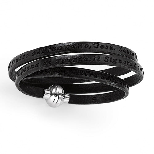 AMIT02-Amen Donna Amit02 Bracciale In Pelle