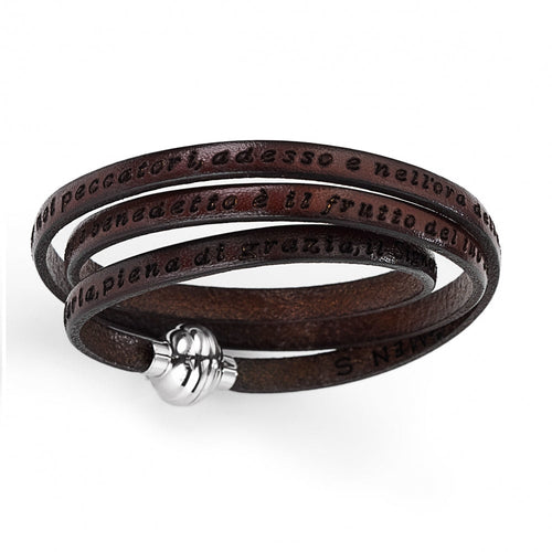 AMIT05-Amen Donna Amit05 Bracciale In Pelle