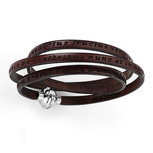 AMLA05-Amen Donna Amla05 Bracciale In Pelle