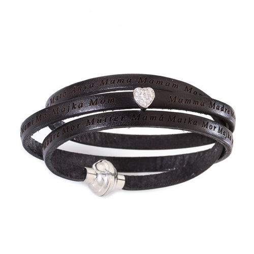 ASMA02-Amen Donna Asma02 Bracciale In Pelle