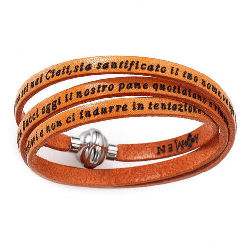 PNIT12-Amen Donna Pnit12 Bracciale In Pelle