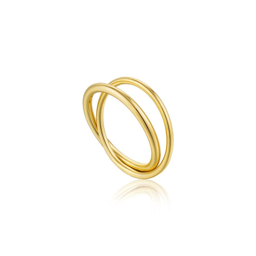 R002-01G-58-Ania Haie Donna Anello R002-01g-58 Modern Minimalism