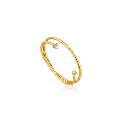 R003-04G-56-Ania Haie Donna Anello R003-04g-56 Touch Of Sparkle