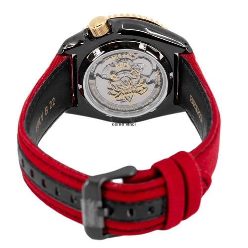 SRPF20K1-Seiko Uomo SRPF20K1 Street Fighter Edition Ken Black