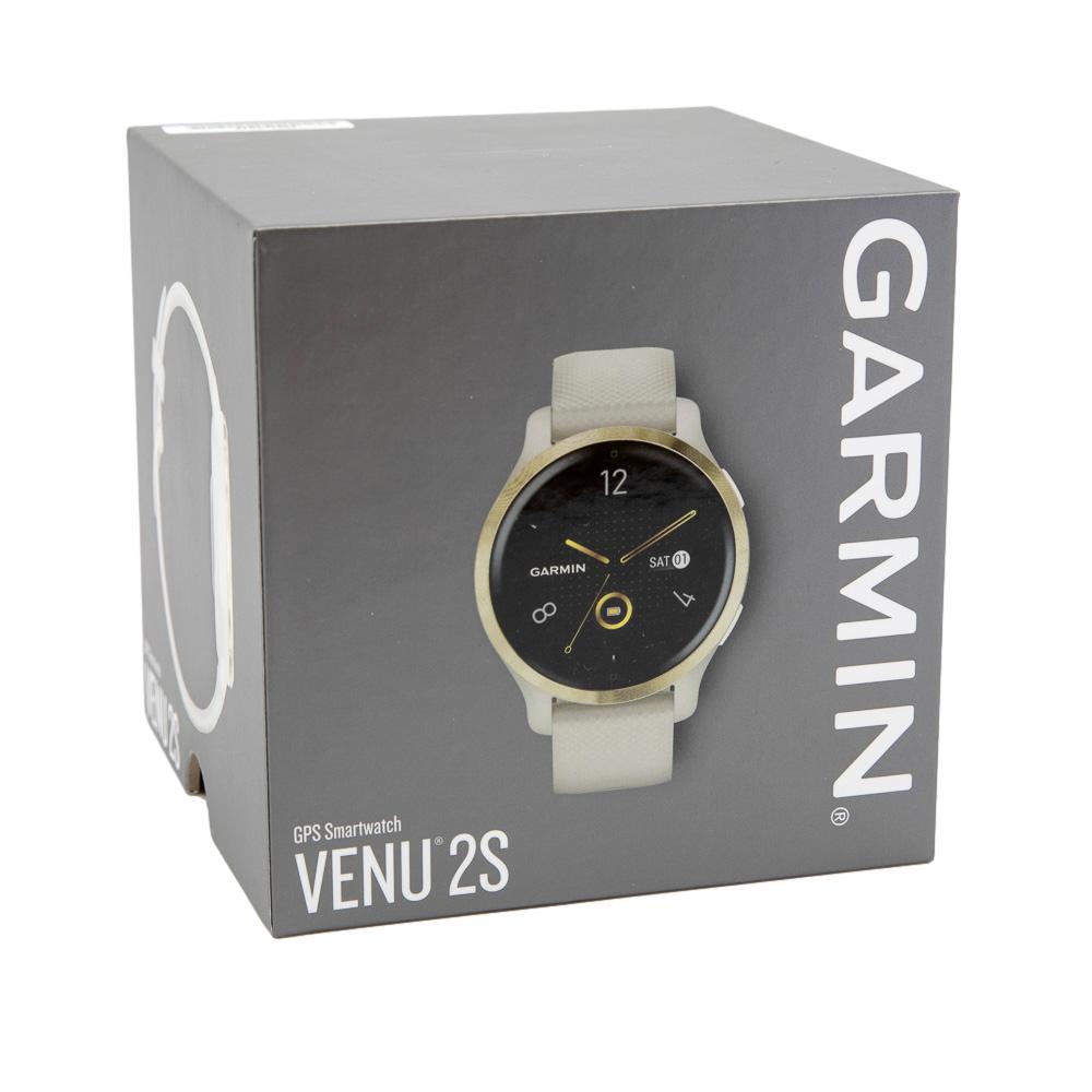 Garmin 010-02429-11 Venu 2S Light Gold Stainless Smartwatch