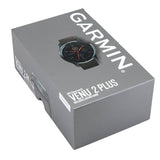 Garmin 010-02496-15 Venu 2 Plus Black Brown Smartwatch