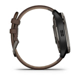 Garmin 010-02496-15 Venu 2 Plus Black Brown Smartwatch