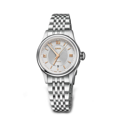 Oris Ladies 01 561 7718 4071-07 8 14 10 Classic Silver Watch