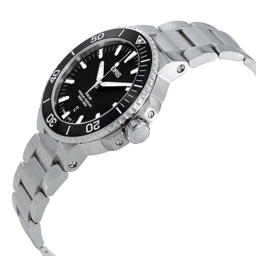 Oris Men's 01 733 7730 4154-07 8 24 05PEB Aquis Black Dial W