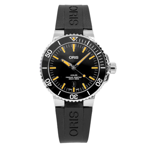 Oris Men's 01 733 7730 4159-07 4 24 64EB Aquis Date Watch