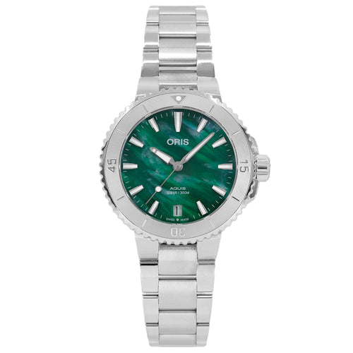 Oris 01 733 7770 4137-07 8 18 05P Aquis Bracenet Auto