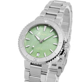 Oris 01 733 7770 4157-07 8 18 05P Aquis Green Dial Auto