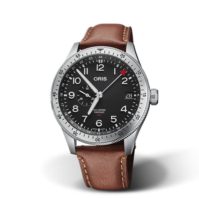 Oris 01 748 7756 4064-07 5 22 07LC Big Crown Black Dial Watch