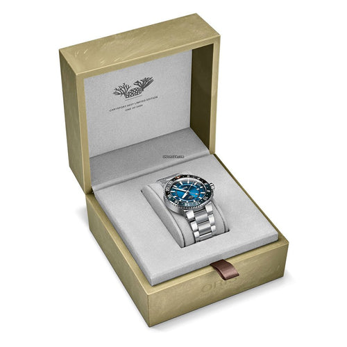 Oris Men's 01 798 7754 4185-Set MB Carysfort Reef Limited Ed