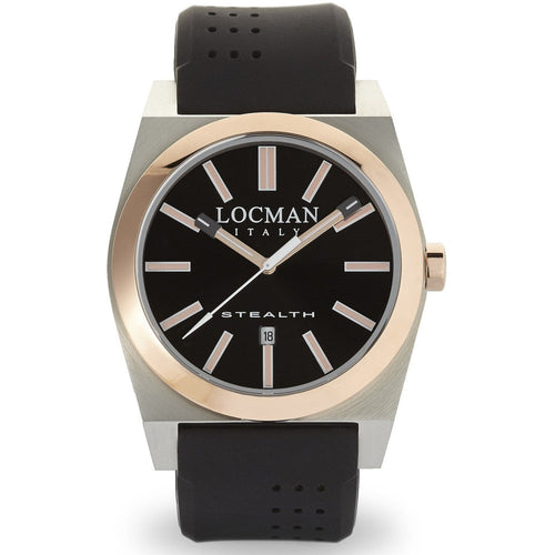 Locman 025363620515 Stealth Quartz Men's Watch