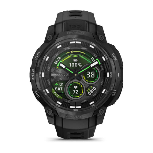 Garmin 010-03398-02 Instinct® Crossover AMOLED - Tactical Edition Quartz Men's Watch