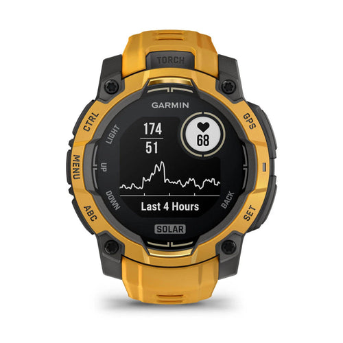 Garmin 010-02934-02 Instinct® 3 – 45 mm, Solar Quartz Men's Watch