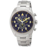 Citizen Uomo AT2480-81L Crono Super Titanio 2480 Eco Drive