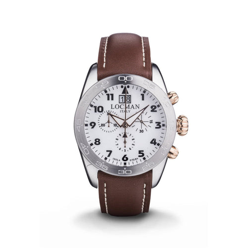 Locman 0460M08-0RWHBKPN Isola D'Elba Quartz Men's Watch