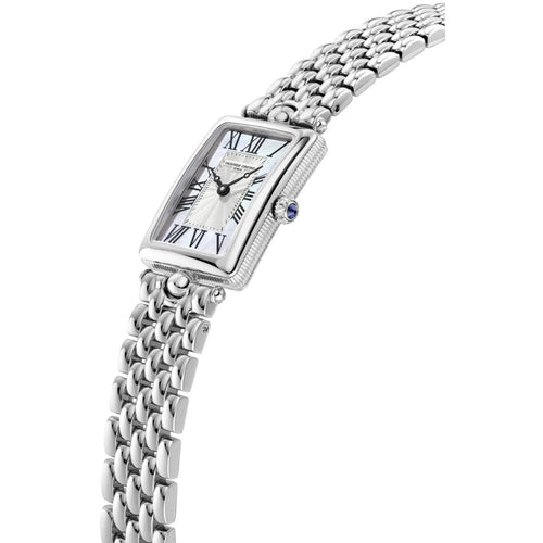 Frederique Constant FC-200MPW2AC6B Classics Quartz Art Déco Carrée Woman's Watch