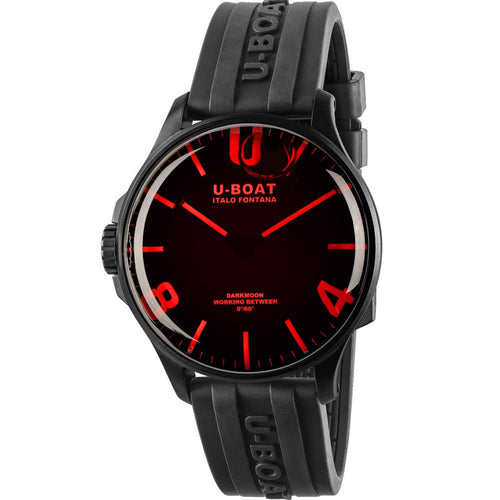 U-Boat Uomo 8466/C Darkmoon 44 RED IPB Quarzo