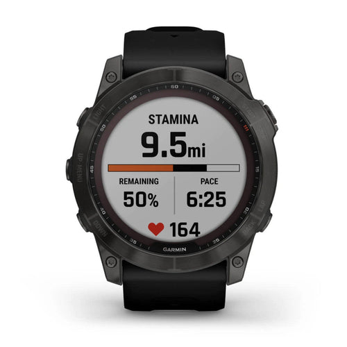 Garmin 010-02541-11 Fenix 7X Carbon Grey Smartwatch Solar