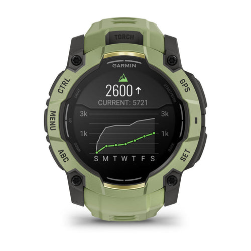 Garmin 010-03020-02 Instinct® 3 – 50 mm, AMOLED Quartz Men's Watch