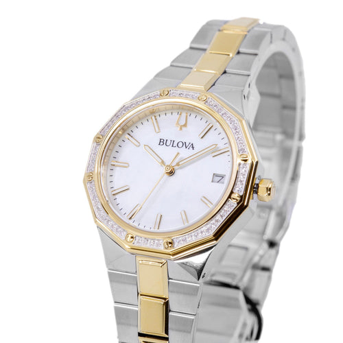 Bulova 98R299 Classic Quartz Prestige Woman's Watch