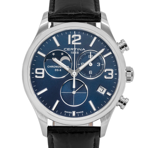 Certina Men's Moon Phase C0334601604700 Chronograph