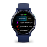 Garmin 010-02862-12 VivoActive 5 Navy Smartwatch
