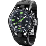 Locman 0537K01S-BKBKGRSK Montecristo Automatic Men's Watch