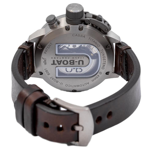 U-Boat Uomo 8061 Classico 45 TITANIO TUNGSTENO Automatico