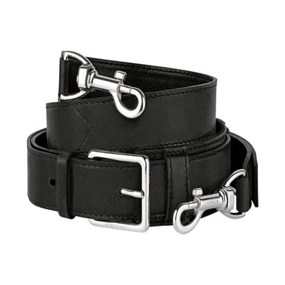 Montblanc Unisex 109914 Tracolla pelle nera