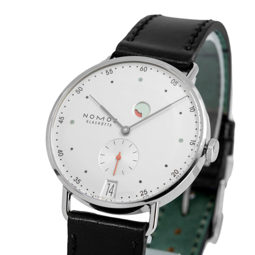 Nomos Glashutte Uomo 1101 Metro Orologio