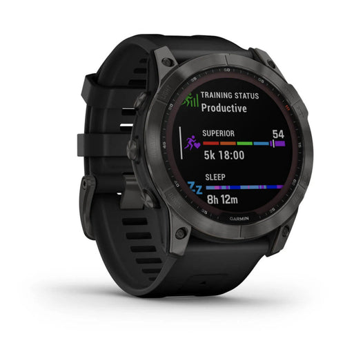 Garmin 010-02541-11 Fenix 7X Carbon Grey Smartwatch Solar
