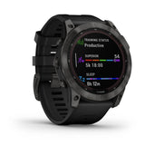 Garmin 010-02541-11 Fenix 7X Carbon Grey Smartwatch Solar