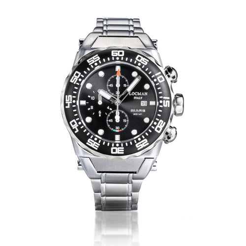 Locman 0560A01A-00BKNKB0 Mare Quartz Men's Watch