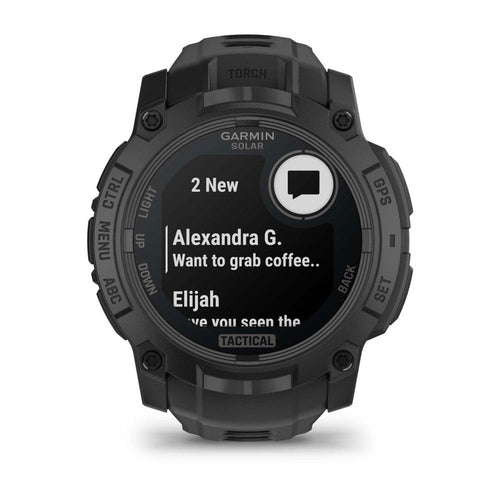 Garmin 010-02935-50 Instinct® 3 – 50 mm, Solar, Tactical Edition Quartz Men's Watch